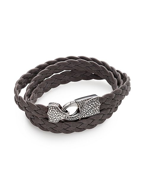 Stephen Webster - Braided Leather Bracelet