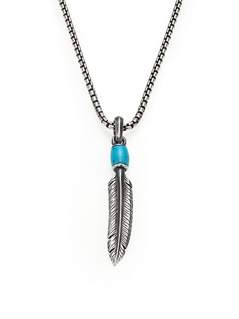 David Yurman - Frontier Feather Amulet