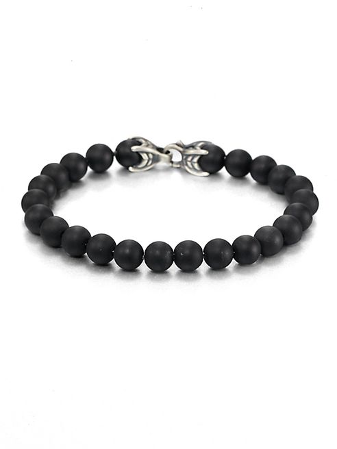 David Yurman - Spiritual Bead Onyx Bracelet