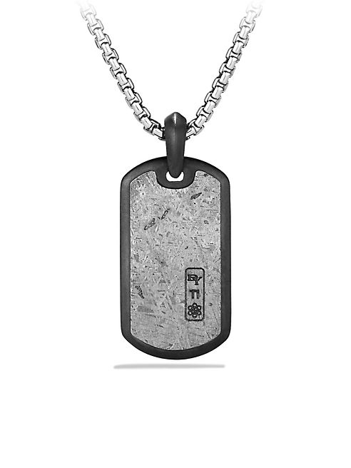 David Yurman - Meteorite Dog Tag