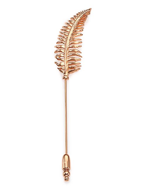 Tateossian - Fern Lapel Pin