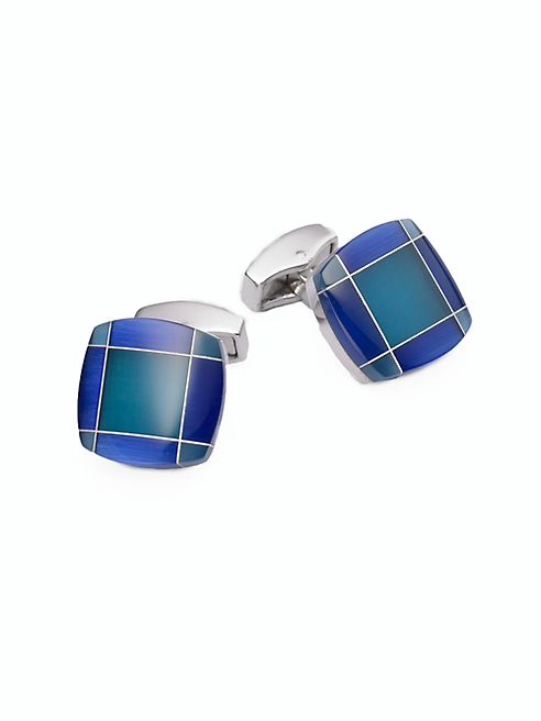 Tateossian - Tartan Fusion Cuff Links