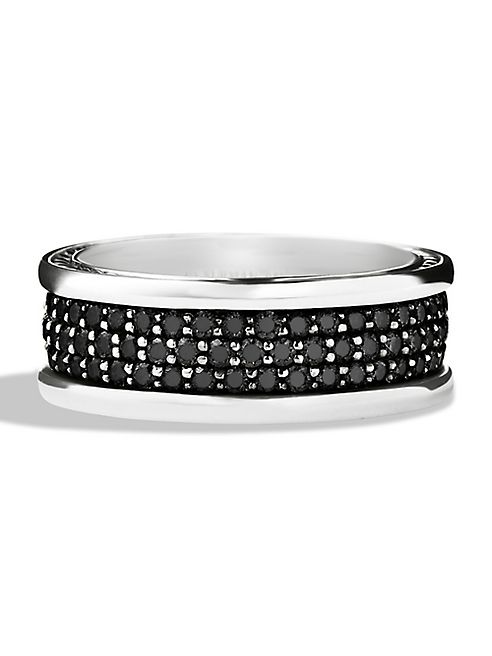 David Yurman - Pavé Silver Ring