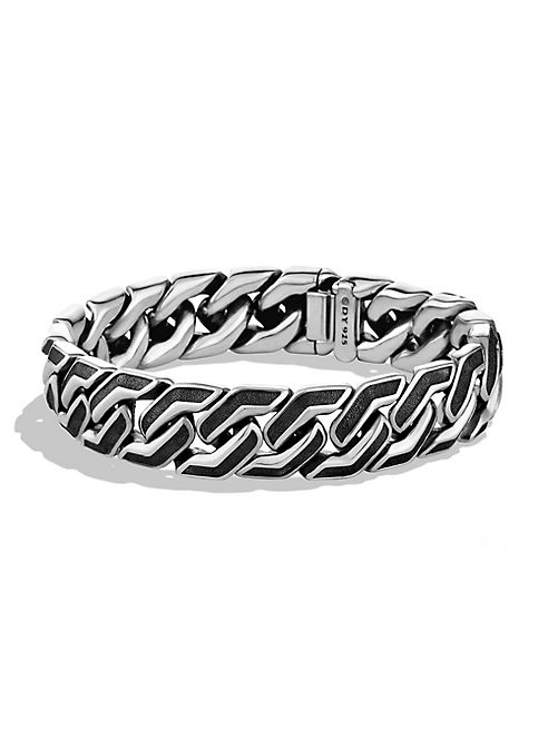 David Yurman - Angular Curb Chain Bracelet