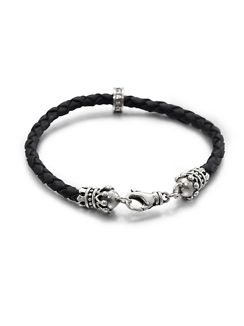 King Baby Studio - Leather Crown Bracelet