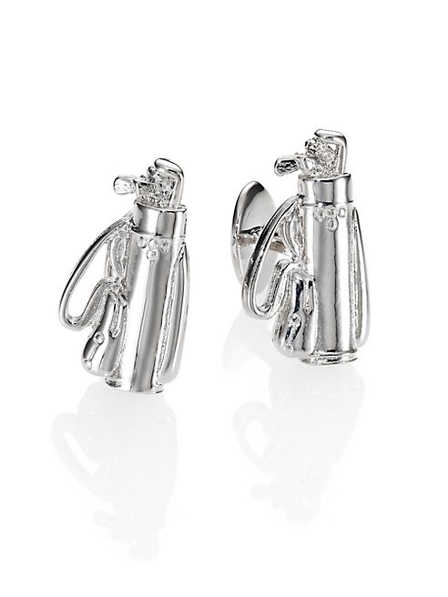 David Donahue - Sterling Silver Golf Bag Cuff Links