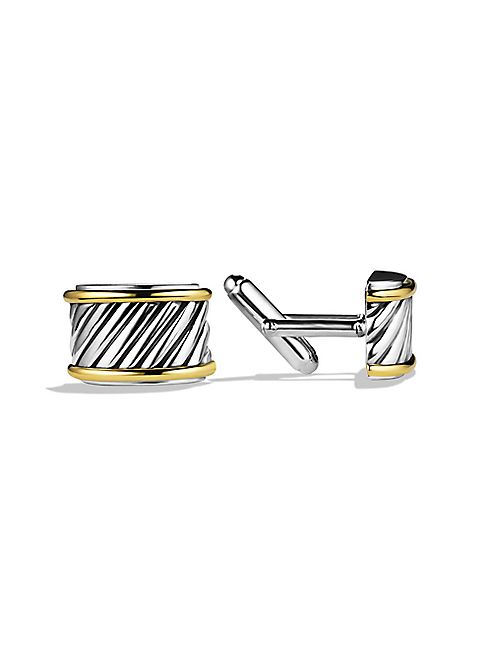 David Yurman - Cable Cigar Band Cuff Links