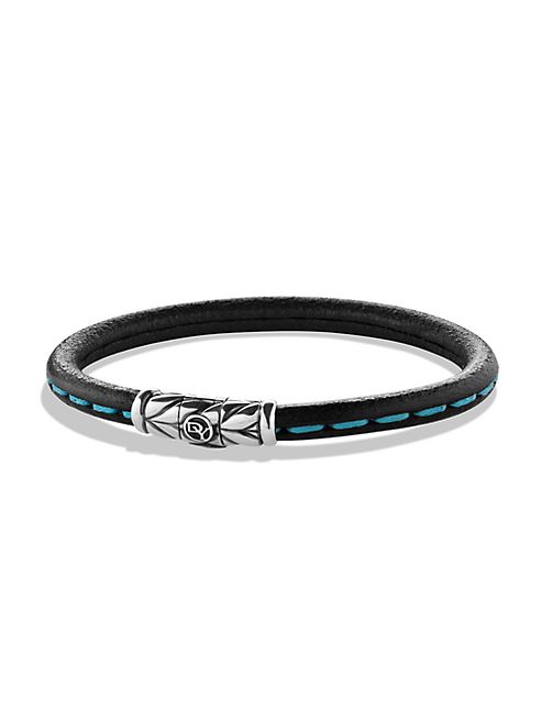 David Yurman - Chevron Leather Bracelet