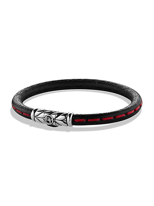 David Yurman - Chevron Leather Bracelet