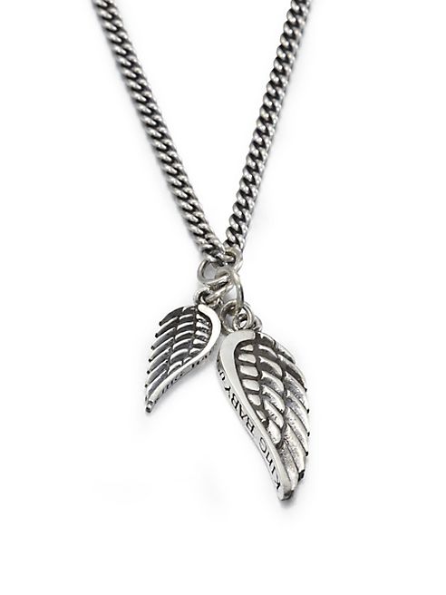 King Baby Studio - Double Wing Pendant Necklace