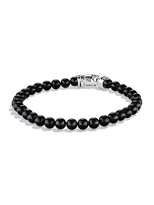 David Yurman - Spiritual Beads Black Onyx Bracelet