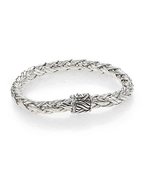 John Hardy - Sterling Silver Woven Bracelet