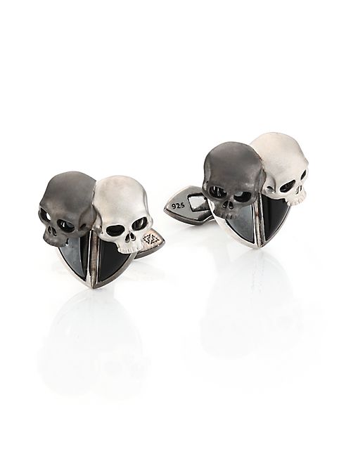 Stephen Webster - Sterling Silver Gemini Cuff Links