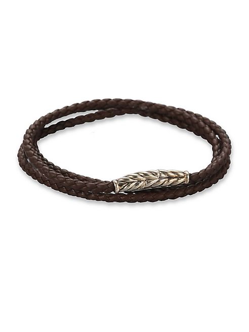 David Yurman - Triple-Wrap Ojime Chevron Bracelet