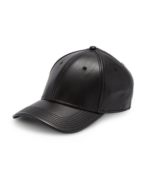 Gents - Leather Baseball Cap