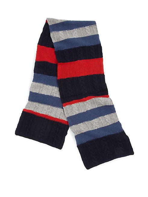 Portolano - Striped Wool Scarf