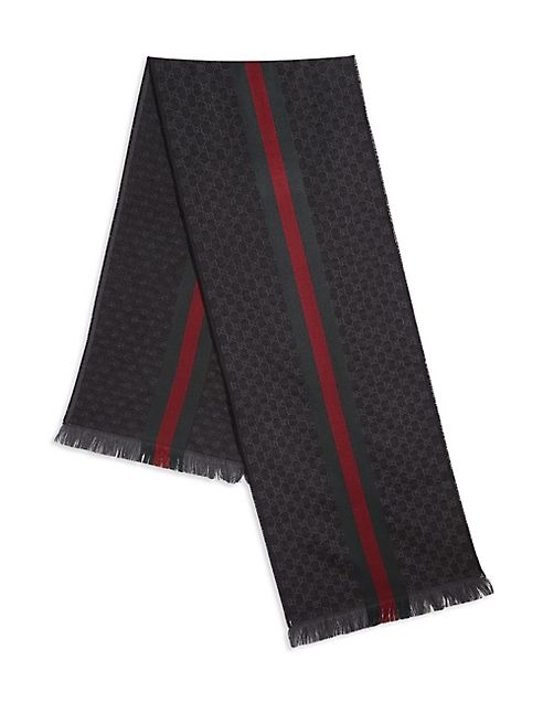 Gucci - GG Jacquard Knit Scarf