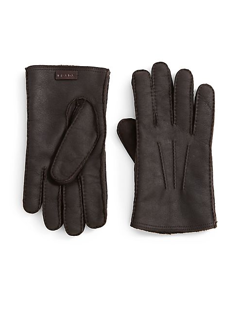 Prada - Shearling Gloves