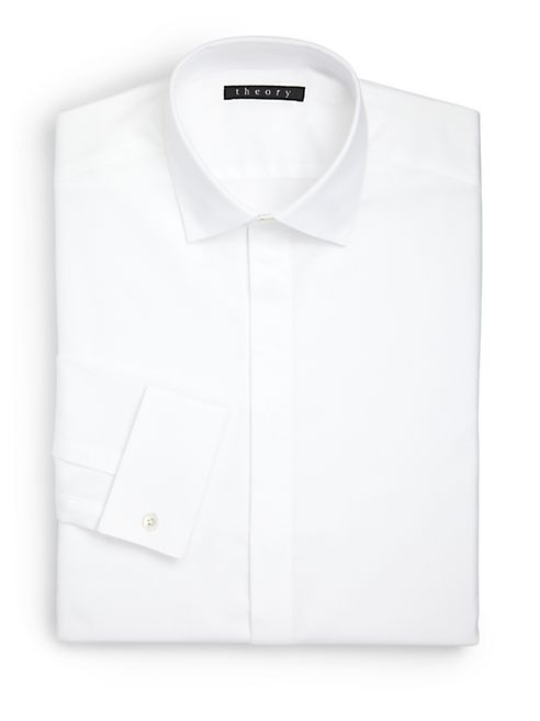 Theory - Slim-Fit Dover Tux Dress Shirt