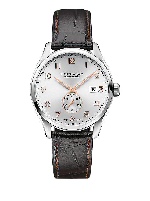 Hamilton - Jazzmaster Maestro Small Second Auto Stainless Steel & Embossed Leather Strap Watch