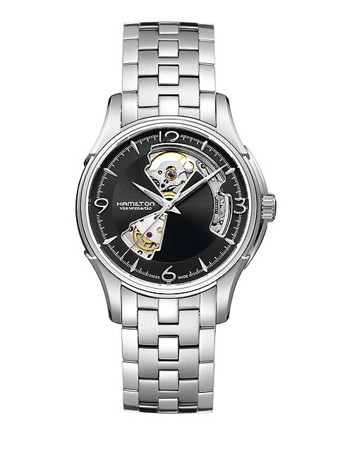 Hamilton - Jazzmaster Open Heart Auto Stainless Steel Bracelet Watch