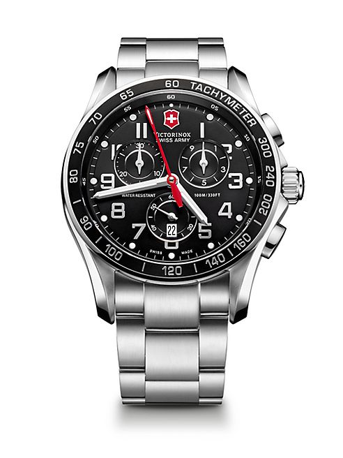 Victorinox Swiss Army - Chrono Classic XLS Stainless Steel Chronograph Bracelet Watch