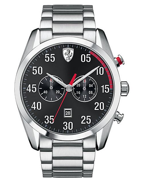 Scuderia Ferrari - D50 Stainless Steel Chronograph Watch