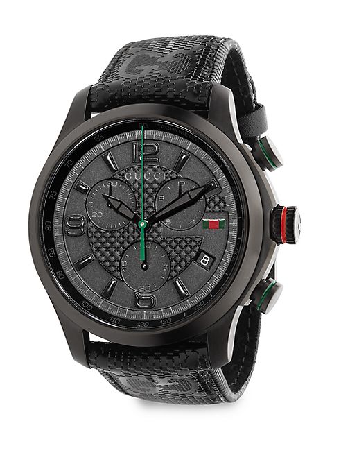 Gucci - G-Timeless Stainless Steel Chronograph Watch