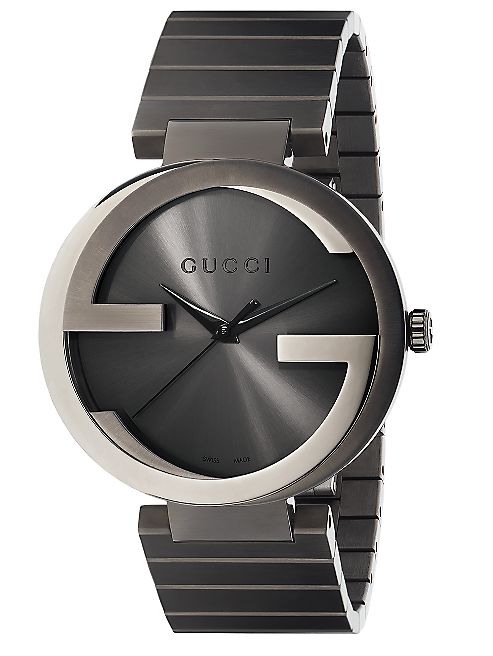 Gucci - Interlocking G Grey PVD Watch