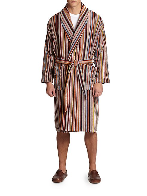 Paul Smith - Multi-Striped Robe