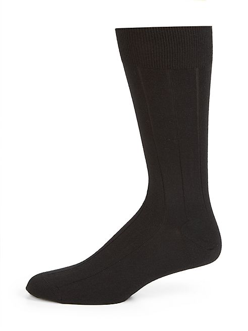 Marcoliani - Cashmere/Silk Ribbed Socks