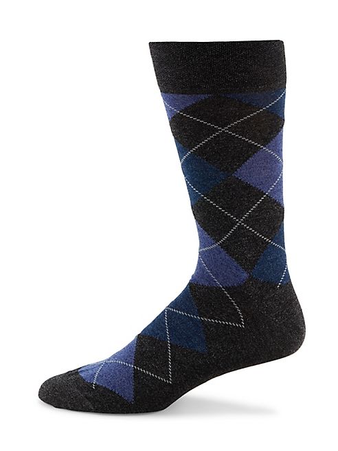 Marcoliani - Pima Cotton Argyle Socks