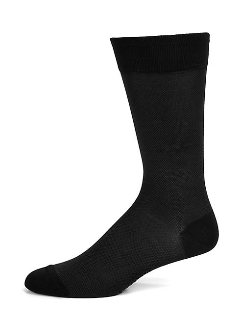 Marcoliani - Cotton-Blend Dress Socks