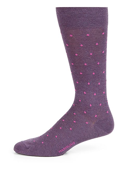 Marcoliani - Polka Dot Pima Cotton Socks