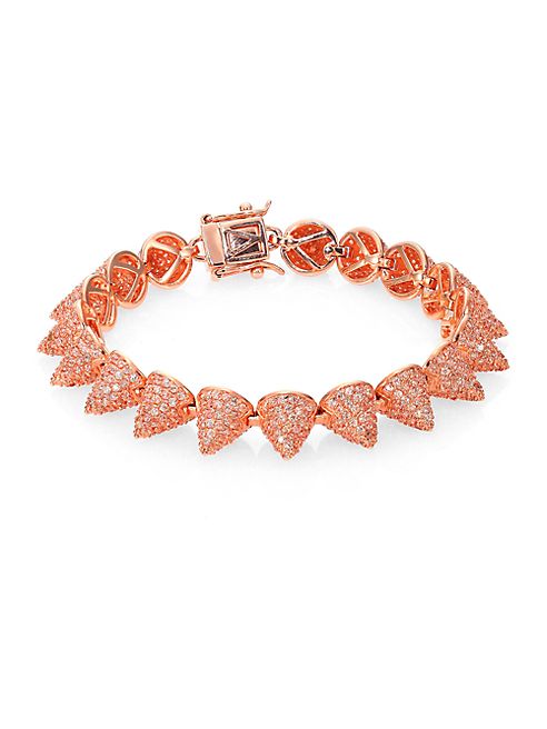 Eddie Borgo - Pavé Crystal Small Cone Bracelet