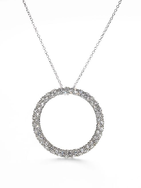 Adriana Orsini - Pavé Circle Necklace