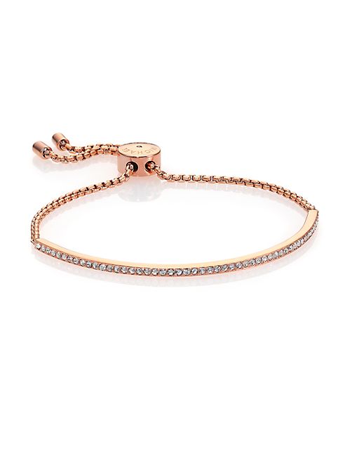 Michael Kors - Brilliance Statement Pavé Bar Bracelet/Rose Goldtone