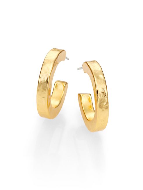 Stephanie Kantis - Nugget Small Hoop Earrings/0.5