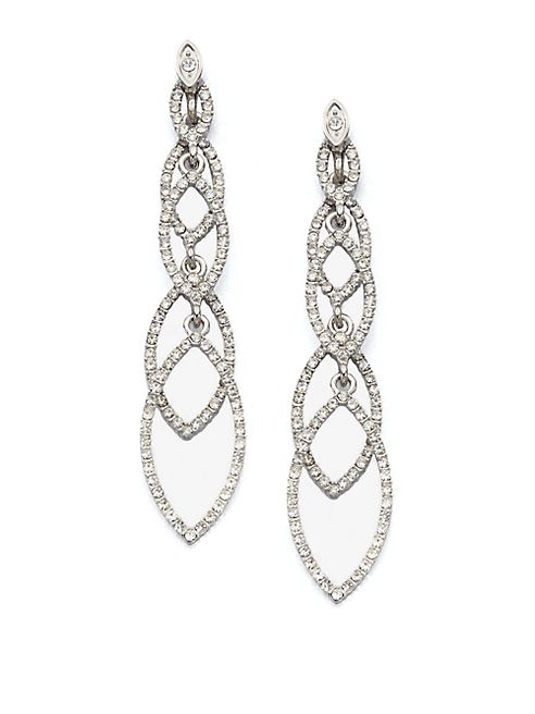 ABS by Allen Schwartz Jewelry - Navette Linear Drop Earrings