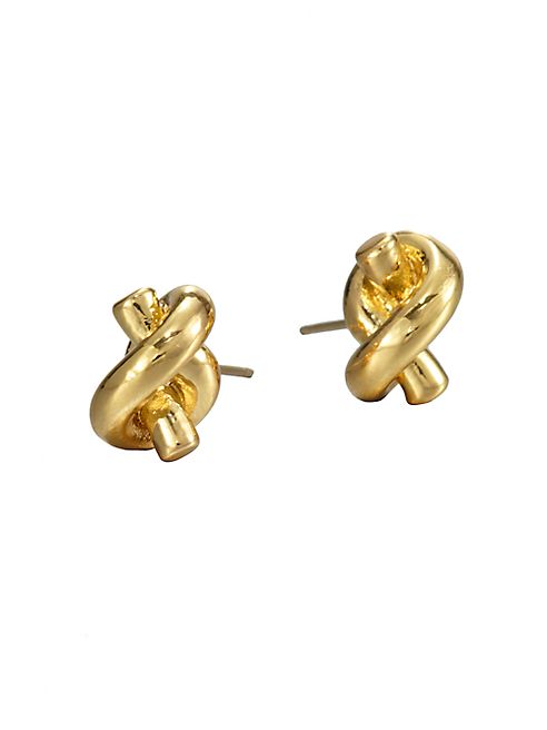 Kate Spade New York - Sailor's Knot Stud Earrings/Goldtone