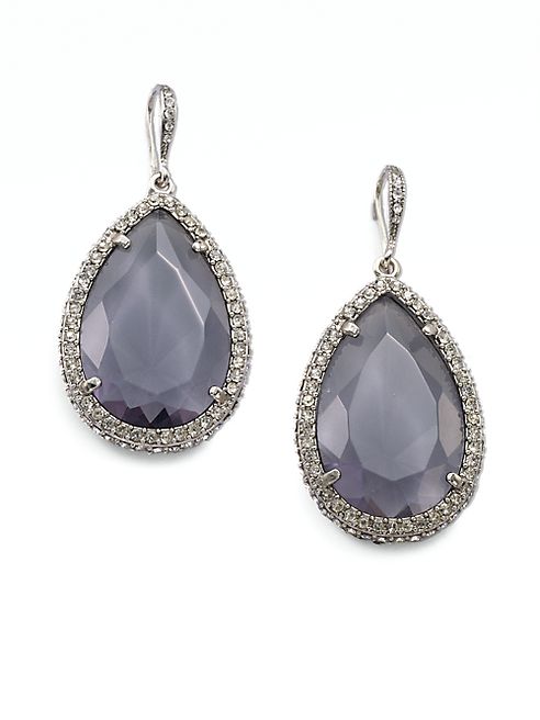 ABS by Allen Schwartz Jewelry - Faceted Teardrop Earrings