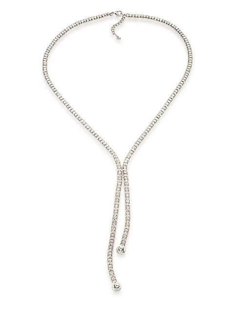 ABS by Allen Schwartz Jewelry - Faceted Lariat Necklace