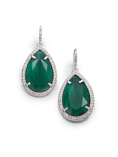 ABS by Allen Schwartz Jewelry - Faceted Drop Earrings