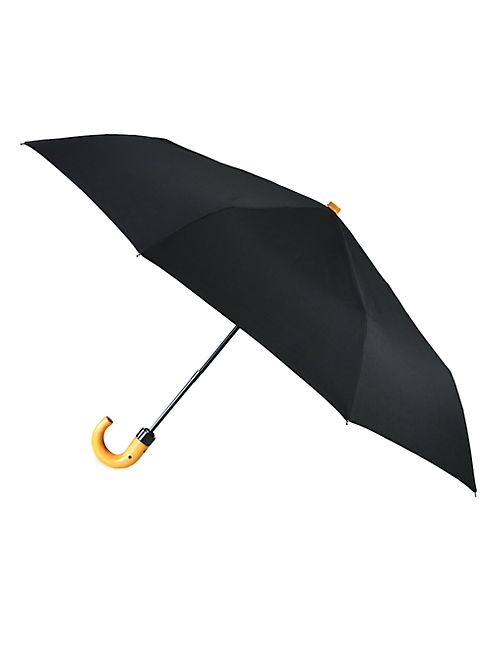 Saks Fifth Avenue Collection - Three-Section Automatic Umbrella