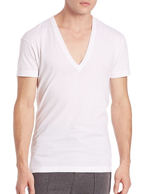 2(X)IST - Solid Dipped V-Neck Tee