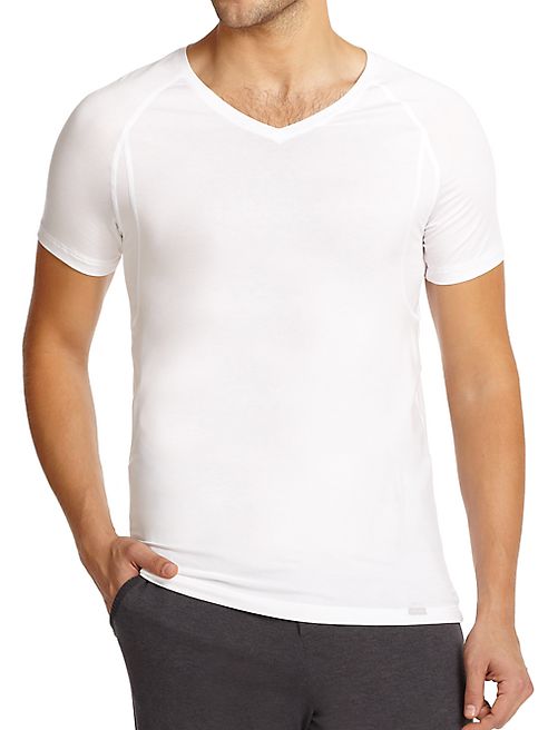 Hanro - Solid V-Neck Tee