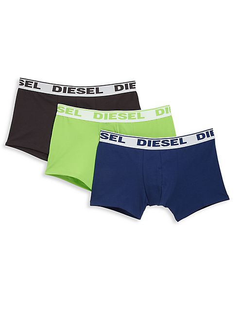 Diesel - Stretch Cotton Trunks, 3-Pack