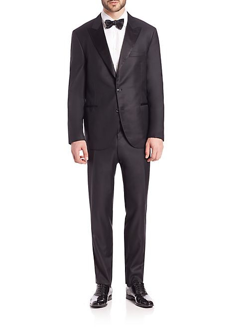 Brunello Cucinelli - Wool Tuxedo Suit