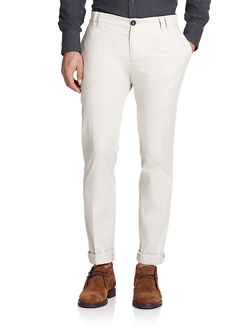 Brunello Cucinelli - Cotton Five-Pocket Pants