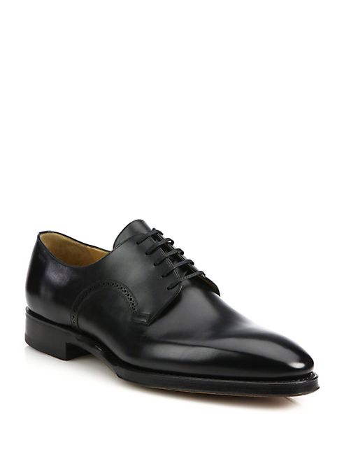 Bally - Scribe Leather Derby Shoes